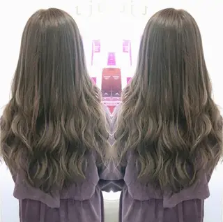 ロング れん/ハイトーン /エクステ/韓国風のヘアスタイル