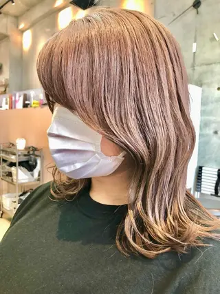 カラー ルーツカラー/ デザインカラー/井川のヘアスタイル