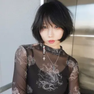 ショート ヘアアレンジ bloc japon所属・ﾌﾞﾚｲｽﾞ˚✧₊⁎ ﾚｲﾔｰToriのヘアスタイル