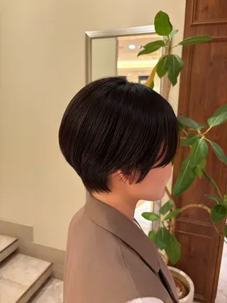 ショート 田内 満里奈のヘアスタイル