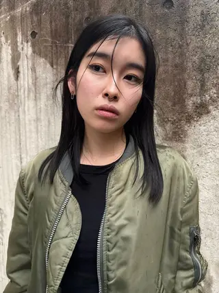 ミディアム レイヤー/ボブ/ パーマ/Riku🪐のヘアスタイル