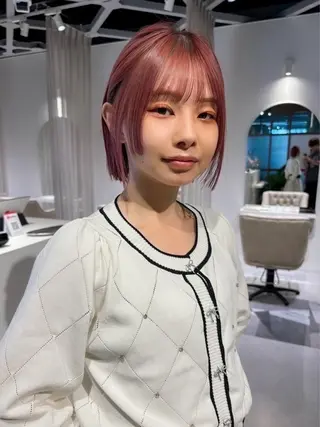 ショート 樋口智士/倉敷/中庄 /縮毛矯正/髪質改善のヘアスタイル