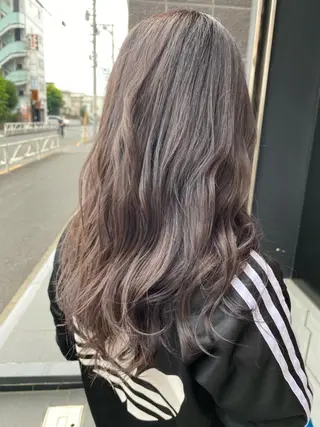 ロング カラー ボブ/ハイトーン 立川loose 下田のヘアスタイル