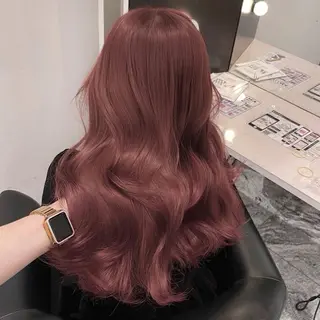 ロング カラー ダメージレスハイ トーン💖kanonのヘアスタイル