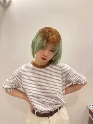 ミディアム カラー Lita所属・Lita たいちのヘアスタイル