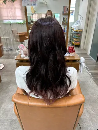 ロング カラー おおた きょうかのヘアスタイル