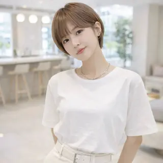 ショート カラー 一ノ瀬 暁のヘアスタイル