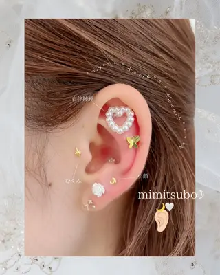 メンズ キッズ 耳つぼジュエリー🌙 Moon*のエステ・リラクイメージ