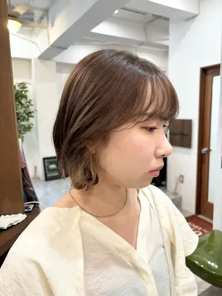 ショート 牧田 彩香のヘアスタイル