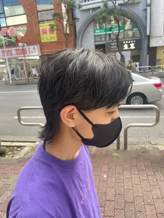 ミディアム メンズ 韓国風/メンズ アイブロウワックスの眉毛・アイブロウイメージ