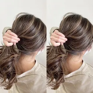 セミロング 山本 茉希のヘアスタイル