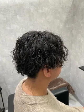 パーマ メンズ メンズ特化/高畑/ 加藤寿気也のヘアスタイル