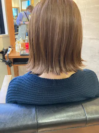 ミディアム カラー 小木曽智美 /ボブ/ショートのヘアスタイル