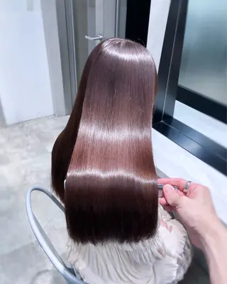 韓国レイヤーカット 髪質改善▫️水野有真のヘアスタイル