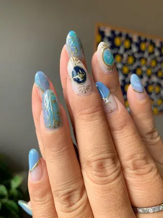 ネイル 芦原 嘉子のネイルデザイン