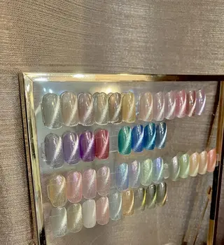 ショート カラー ネイル Bibinail ☆namiのネイルデザイン