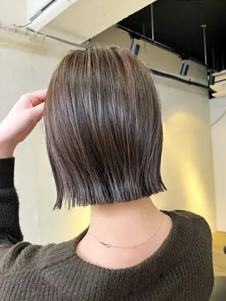 ショート 加藤好/カットモデル /暖色カラー🍒🧡のヘアスタイル