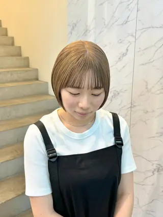 ショート aoi /パーマ /まるみショートのヘアスタイル