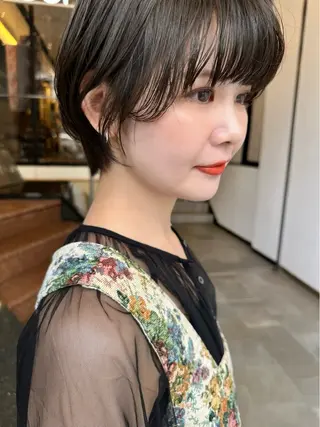 ショート カラー 再現性×メンズヘア/ 表参道/MOMONEのヘアスタイル