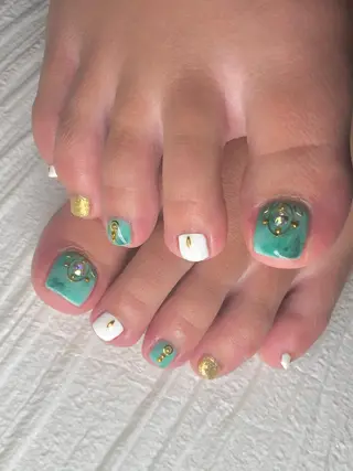 ショート ネイル 🦋Kiyomi. 🦋のネイルデザイン