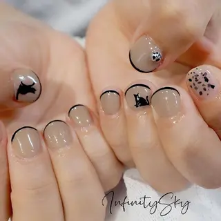 ネイル infinity skyのネイルデザイン