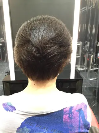 ショート カラー Annon プライベートサロンのヘアスタイル