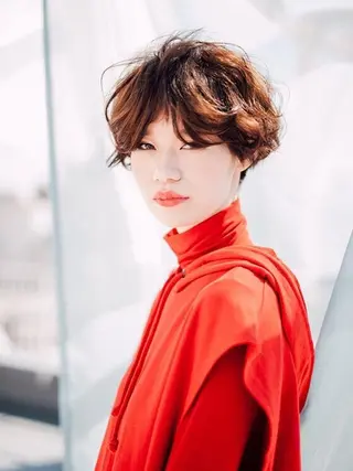 ショート カラー benji所属・Hamatsu Misakiのヘアスタイル