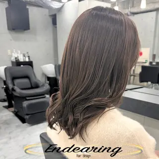 カラー Endearing 銀座/レイヤーカットのヘアスタイル