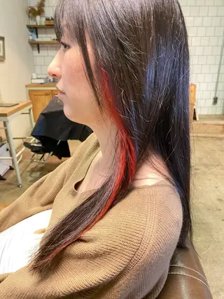 カラー オオシロ ユウマのヘアスタイル