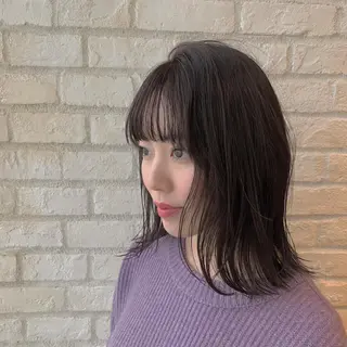 ミディアム 🍋似合わせ✖️ ｼｮｰﾄﾍｱ🍋早田のヘアスタイル