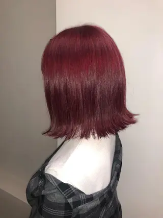 ミディアム L'wis所属・🪄🫧ハイトーン/ 乙津茜🐰L'wisのヘアスタイル