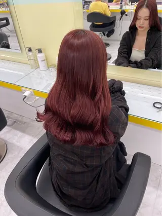 ロング まろっと艶感ブラウン ベージュ🤍まなかのヘアスタイル