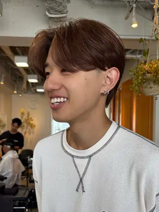 カラー パーマ メンズ レディースカット🎀 NANAHAのヘアスタイル