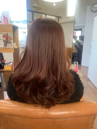 ロング まお/ 髪質改善💜のヘアスタイル