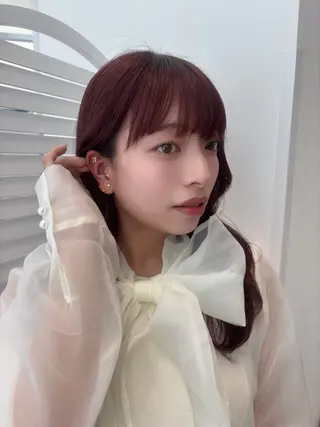 ロング カラー ktwo☆ 暗艶髪☆姫野琳のヘアスタイル