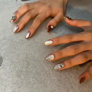 ネイル 🤎Two ERI🤎のネイルデザイン