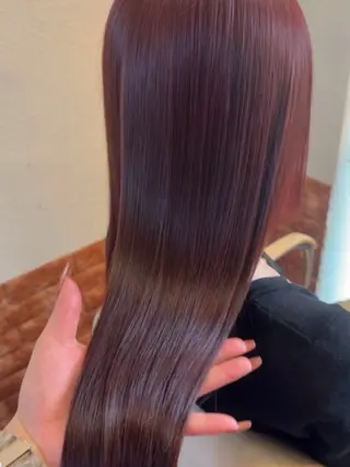 ロング カラー 髪質改善カラー｜ Yukino🫧のヘアスタイル