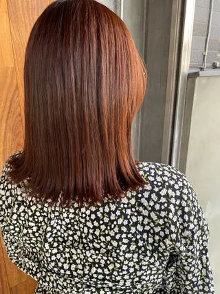 ミディアム 艶カラー/韓国風ヘア 🐈‍⬛sofy🐾のヘアスタイル