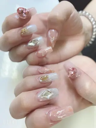 ミディアム JNA認定講師🌸 RIEのネイルデザイン