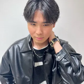 ショート パーマ メンズ 桜新町メンズ特化| ユウダイのヘアスタイル