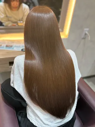 ロング 札幌艶髪/透明感 カラー🍓さつき🍓のヘアスタイル