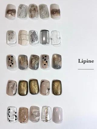 ネイル nail salon Lipine 新守山のネイルデザイン