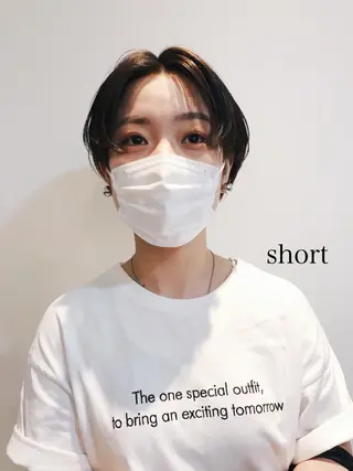 ショート カラー imai /カット/パーマのヘアスタイル