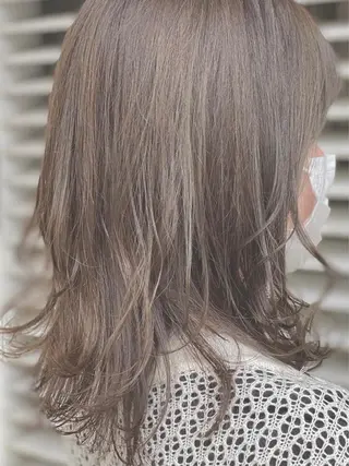 セミロング 髪質改善/イルミナ/ 城崎のヘアスタイル