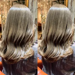 ロング カラー 🫧DECORA 🫧望月涼🫧韓国風のヘアスタイル