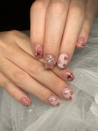 ネイル PLUM  BELL 横浜自宅ネイルのネイルデザイン