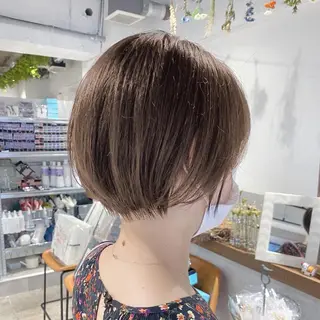 ショート ✨圧倒的満足度◎ 小顔美人ショート✨佃のヘアスタイル