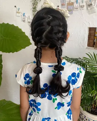 ロング カラー パーマ ヘアアレンジ メンズ キッズ 美容室 ソンリエのヘアスタイル