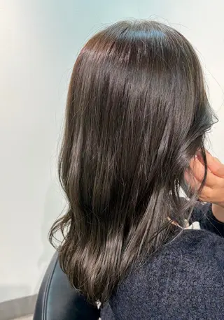 セミロング カラー Lelink&Ranmiii所属・ARISA 青葉台のヘアスタイル