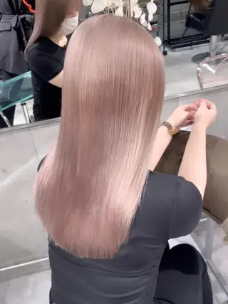 ロング Lavy kyoto所属・Lavy カラー&エクステのヘアスタイル